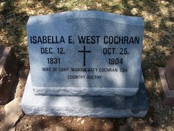 Isabella Elizabeth <I>West</I> Cochran 