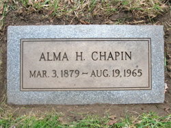 Alma H. <I>Flink</I> Chapin 
