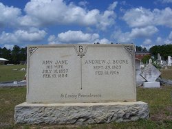 Ann Jane <I>Geiger</I> Boone 