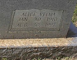 Alice Velma <I>Whitaker</I> Busler 