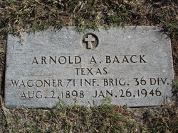 Arnold August Baack 