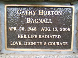 Cathy <I>Horton</I> Bagnall 