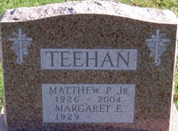 Matthew P Teehan Jr.