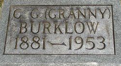 Cary Gilbert “Granny” Burklow 
