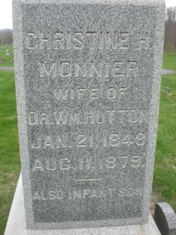 Christine Henrietta <I>Monnier</I> Hutton 