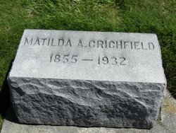 Matilda A <I>Jordan</I> Crichfield 