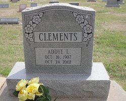 Adament Lou “Addye” <I>Smith</I> Clements 