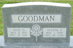 Delpha Elizabeth <I>Tubb</I> Goodman 