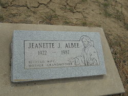 Jeanette Jean <I>Ashmore</I> Albee 