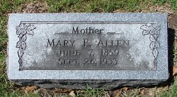 Mary E. <I>Lamb</I> Allen 