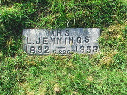 Mrs Lora Mary <I>Gerking</I> Jennings 