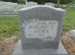 Margaret Shirley <I>Butt</I> Aycock 