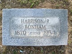 Harrison R Bonham 