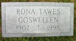 Rona L <I>Morgan</I> Tawes Goswellen 