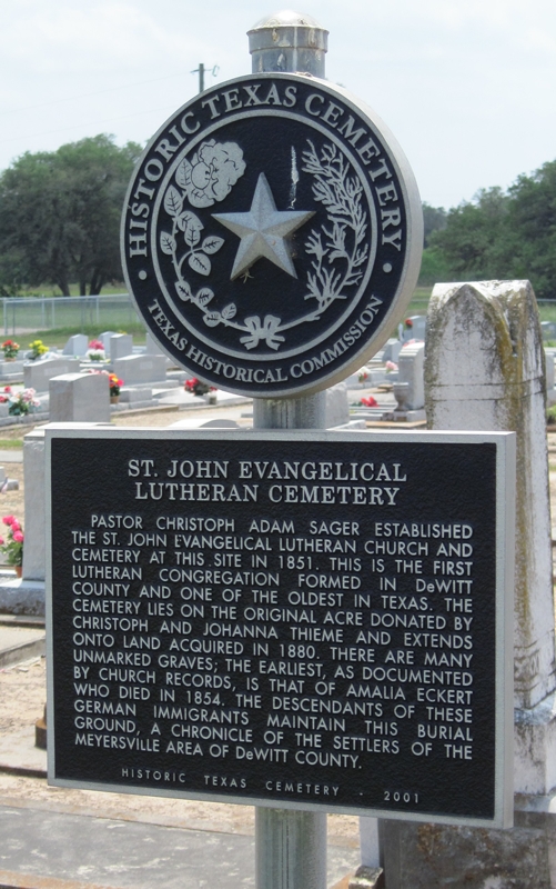 Saint John Evangelical Lutheran Cemetery