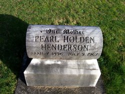 Pearl Winona <I>Woosley</I> Henderson 