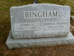 Bernice Elizabeth <I>Delphia</I> Bingham 