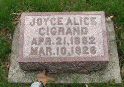 Joyce Alice Cigrand 