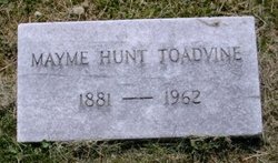 Mayme Lee <I>Hunt</I> Toadvine 