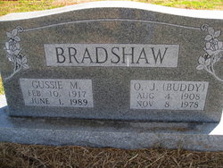 Gussie Mae <I>Franklin</I> Bradshaw 