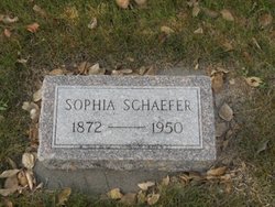 Sophia <I>Drefs</I> Schaefer 