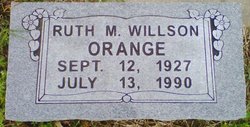 Ruth Marie <I>Willson</I> Orange 
