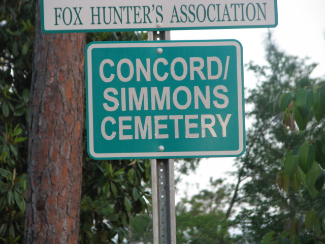 Concord﻿-Simmons Cemetery