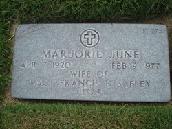 Marjorie June Safley 