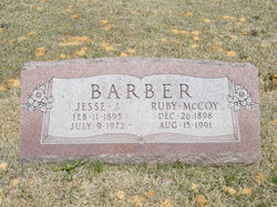 Ruby Alice <I>McCoy</I> Barber 