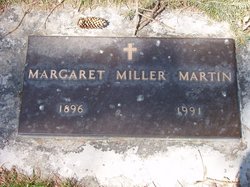 Margaret E <I>Miller</I> Martin 