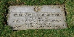 SSGT William G. Gilliland 