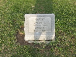 Mary A <I>Miller</I> Maust 