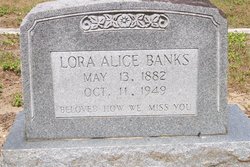 Lora Alice <I>Caudill</I> Banks 