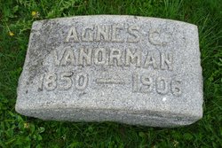 Agnes A <I>Case</I> Van Orman 