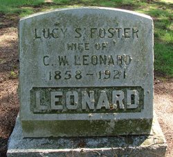 Lucy S. <I>Foster</I> Leonard 