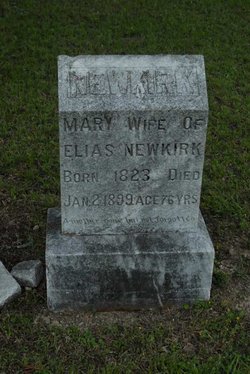 Mary <I>Burkhart</I> Newkirk 