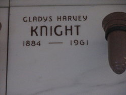Gladys <I>Harvey</I> Knight 