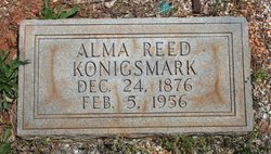 Alma <I>Reed</I> Konigsmark 