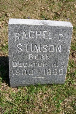 Rachel C Stimson 