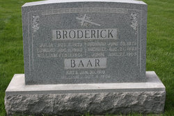 Kate <I>Broderick</I> Baar 