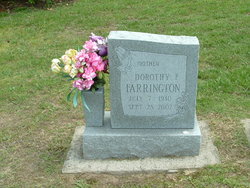 Dorothy F Farrington 
