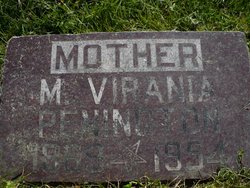 Martha Virania “Virania” <I>Wilson</I> Pennington 