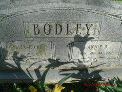 Annie B <I>Smith</I> Bodley 
