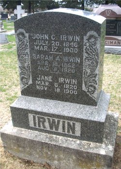 Jane <I>Davidson</I> Irwin 