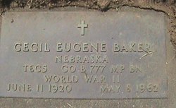 Cecil Eugene Baker 