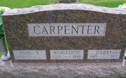 Marguerite <I>Burger</I> Carpenter 