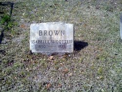 Isabelle “Bell” <I>Wooten</I> Brown 