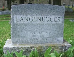 Gertrude <I>Ludden</I> Langenegger 