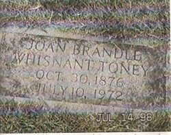 Joanna “Joan” <I>Brandle</I> Toney 