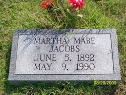 Martha Lucille <I>Mabe</I> Jacobs 